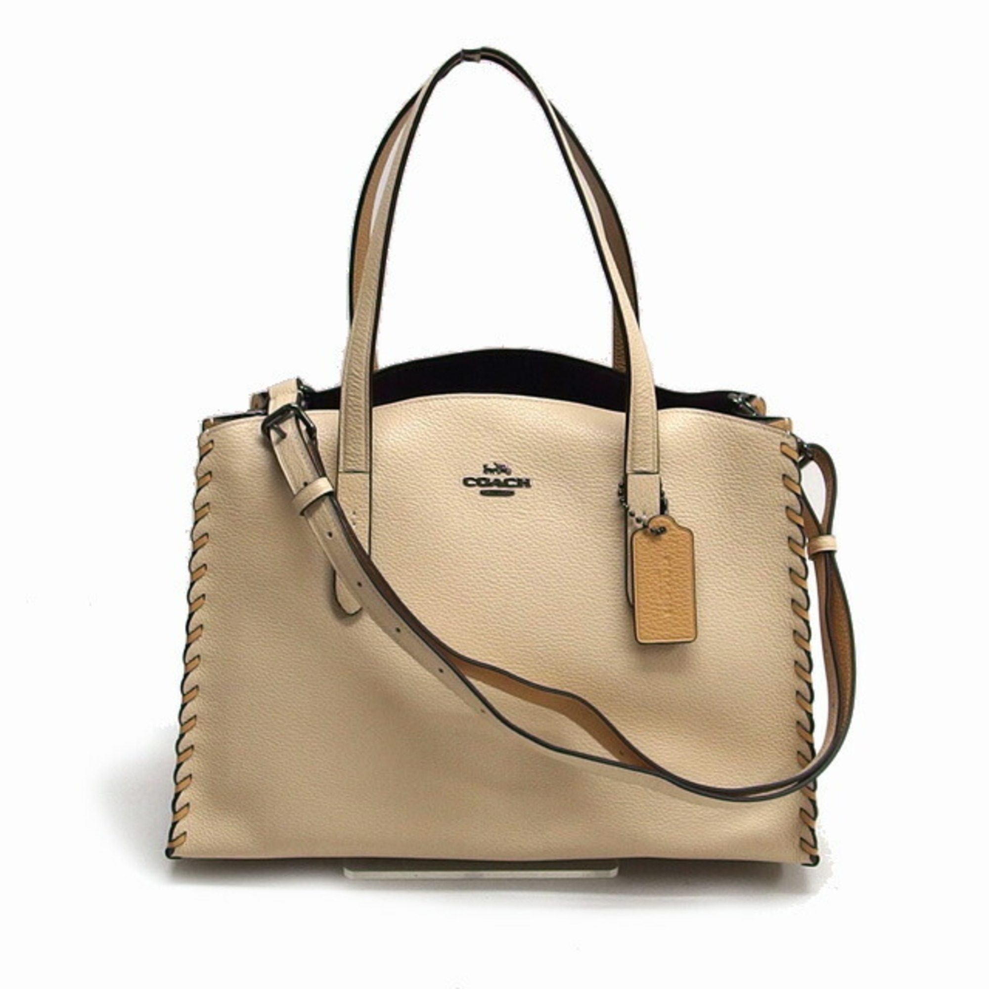 Coach Charlie Carryall Tote Bag, Beige